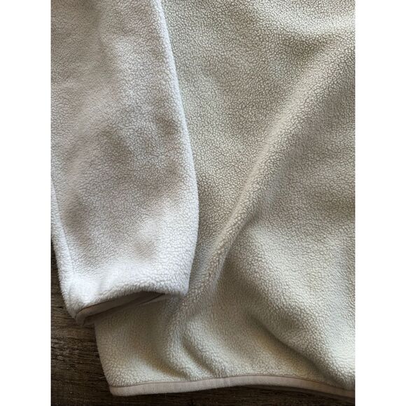 Patagonia Women’s Lightweight Synchilla Snap-T Fleece Pullover Beige White Mediu - Picture 3 of 7